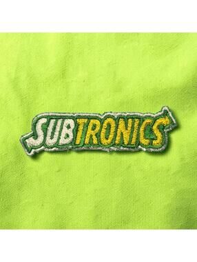 Subway Subtronics Iron On Patch
